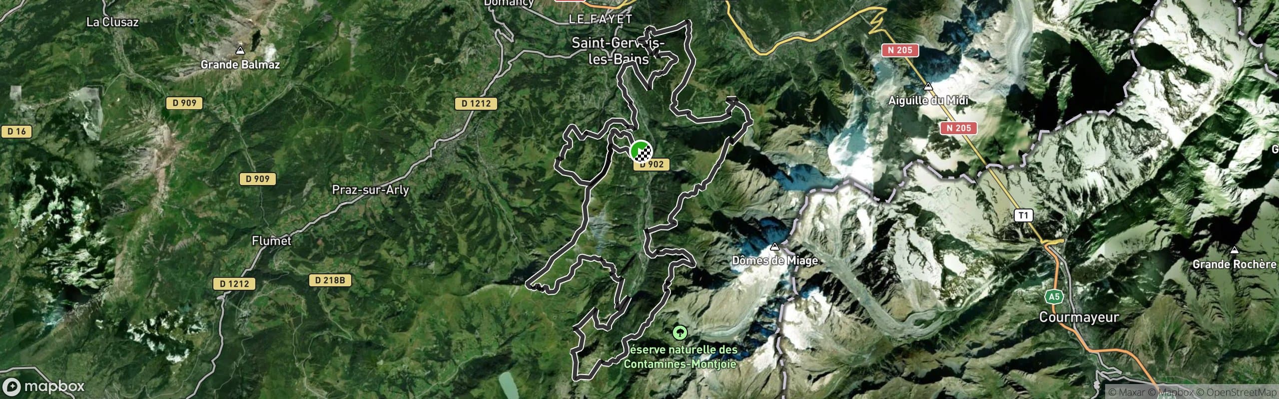 Race map