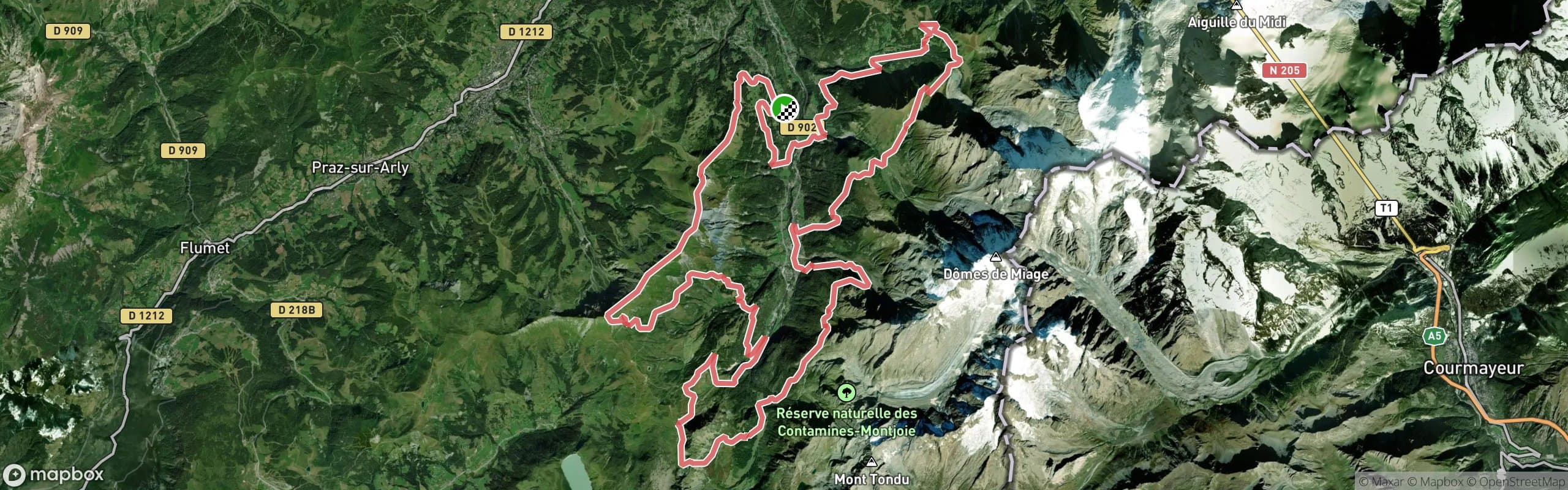 Race map